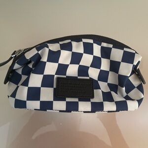 Marc Jacobs Navy/White Check Pouch